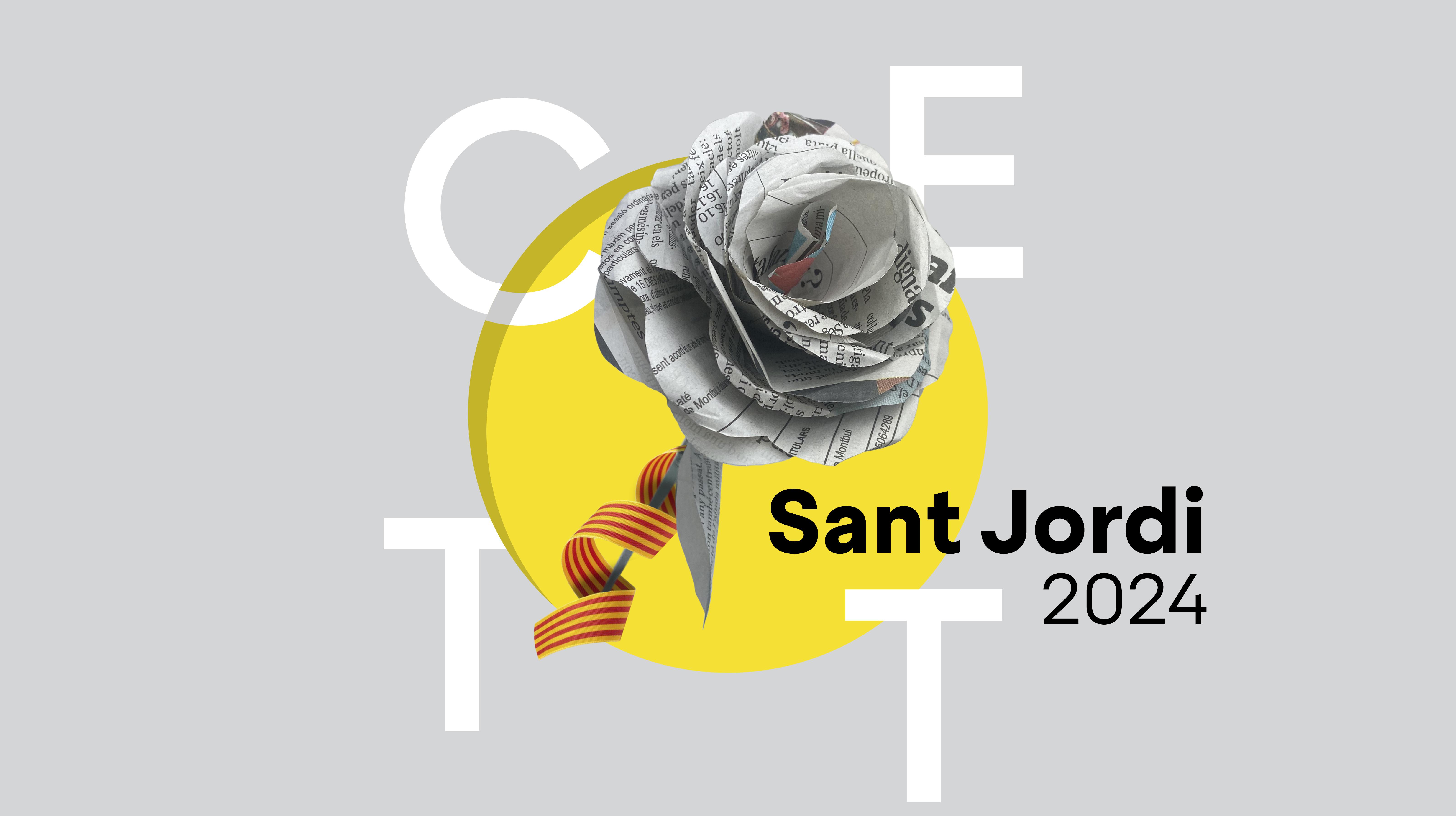 Fotografia de: Celebra Sant Jordi al CETT! | CETT